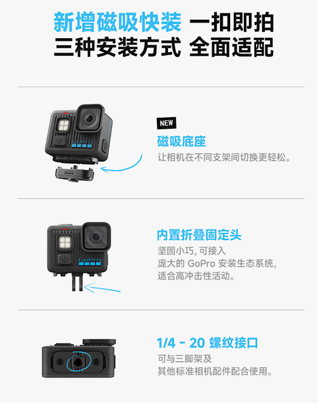 也能拍出明, 快速固定